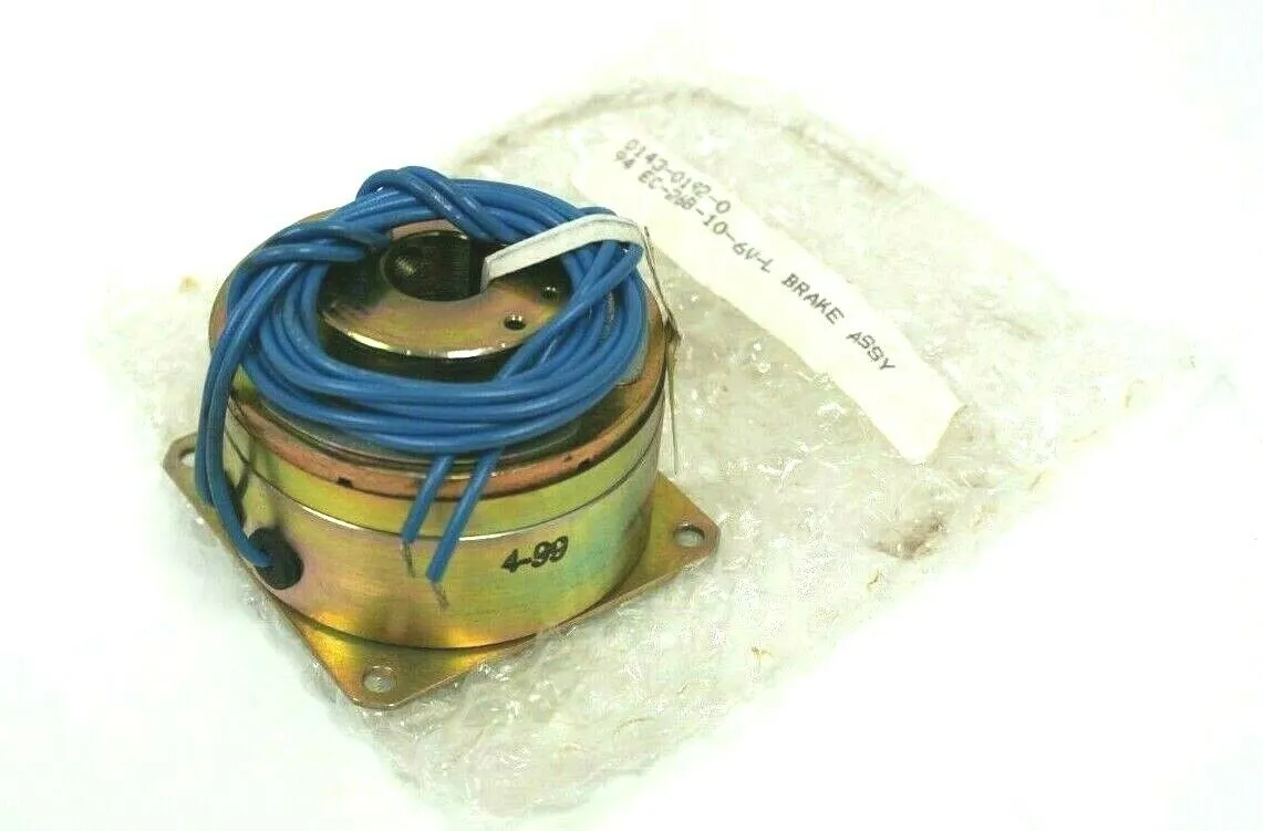 NEW ELECTROID 0143-0192-0 94-EC-26B-10-6V-L BRAKE ASSEMBLY 94EC26B106VL