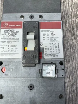 GE SFLA36AT0250 Circuit Breakers | ESS Industrial Equipment Sales (6)