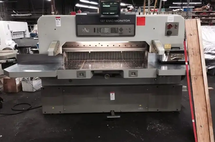 Used POLAR 137 EMC MONITOR Paper Cutters New Jersey US | Colter & Peterson #1485825
