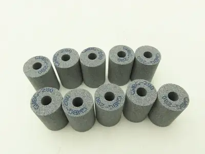Norton 53A90-LVBE Alundum Grinding Wheel 1-1/8"x 1-11/16"W x 3/8"Arbor Lot of 20