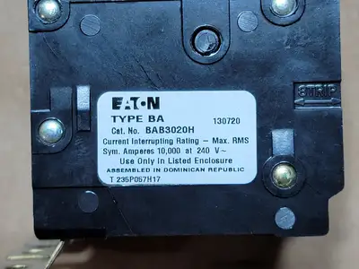 USED EATON BAB3020H