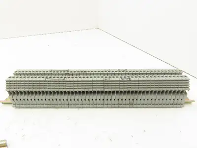 Terminal Block DIN Rail 600V 20A 22-12AWG Lot of 123
