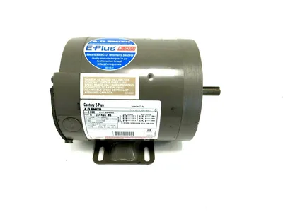 NEW CENTURY E182 MOTOR 1/3HP 1725RPM 208-230/460V 8-164466-05 5/8" DIA.