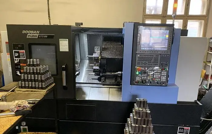 Used 2021 DOOSAN PUMA GT 2100 CNC Lathes SK | UCY Industrial GmbH #385585