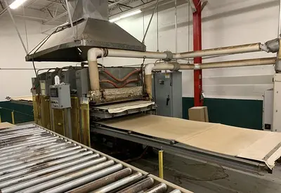 BERTHELSEN 5' x 10' 2-PLY HOT SHUTTLE PRESS