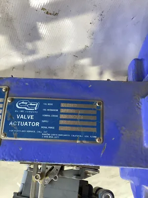 CCI Drag 100DSV Spray Water Control Valve 1-1/2” Steel 6170 psi 350°F