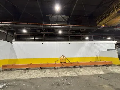 10,000 LBS X 50' X 8' PERMADUR SERIAS 816 VACUUM SHEET LIFTER WITH UNIVAC 1500 GENERATOR: STOCK 22460