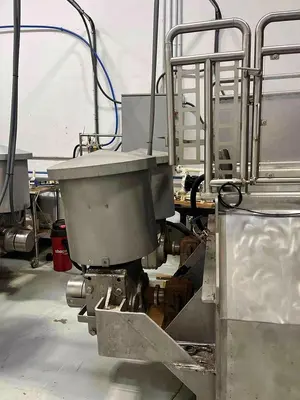 Mixer, Ribbon, 1100 Gallon, Dual Shaft, Stainless Steel, Jacketed, 15 HP, 7500 lb, #5991750