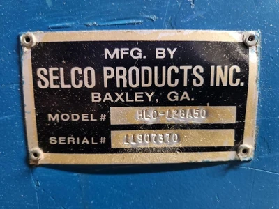 USED SLCO SELCO HLO 128A50 AUTO TIE BALER  50HP