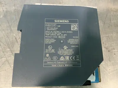 Used SIEMENS 6EP13322BA20 DIN Rail Power Supplies Ohio US | HGR 24 #1545393