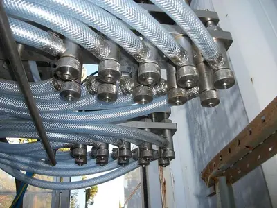 Depositor, In-line, 20-head, S/st, 2-Lane, Pneumatic, #S740239
