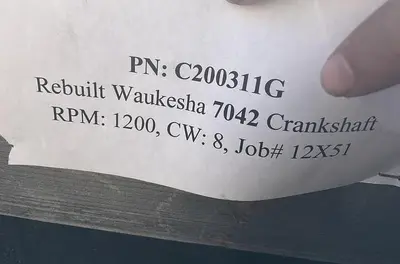 USED WAUKESHA 7042
