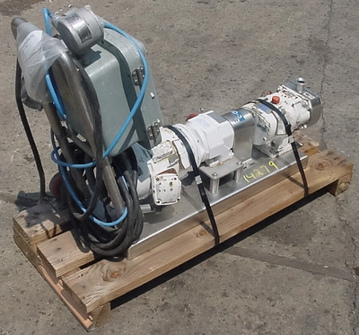USED ALPHA LAVAL SANITARY PUMP GHPD 422