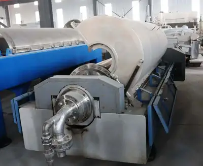 Flottweg Z5E-4/454 decanter centrifuge, 316SS.