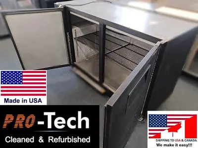 True 60" back bar cooler