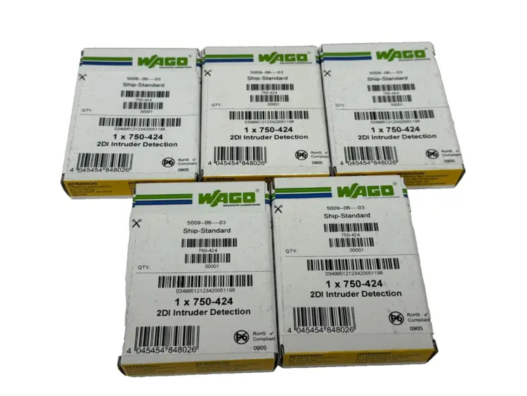 New | in-Stock WAGO WAGO 750-424 Input / Output Modules | SB Industrial Supply #829289