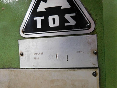 USED 1992 Tos BUAJ 28-630, 1992, HYD. TABLE, 16" WHEEL