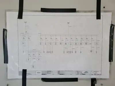 5kV Motor Control Center (MCC) Unit w/ (4) Breakers & (2) Load-Break Switches