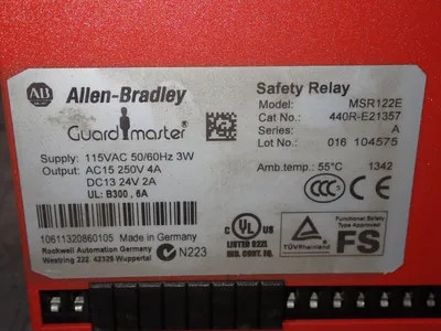 New | in-Stock ALLEN BRADLEY MSR122E Relays & Switches | HGR 24 #739675