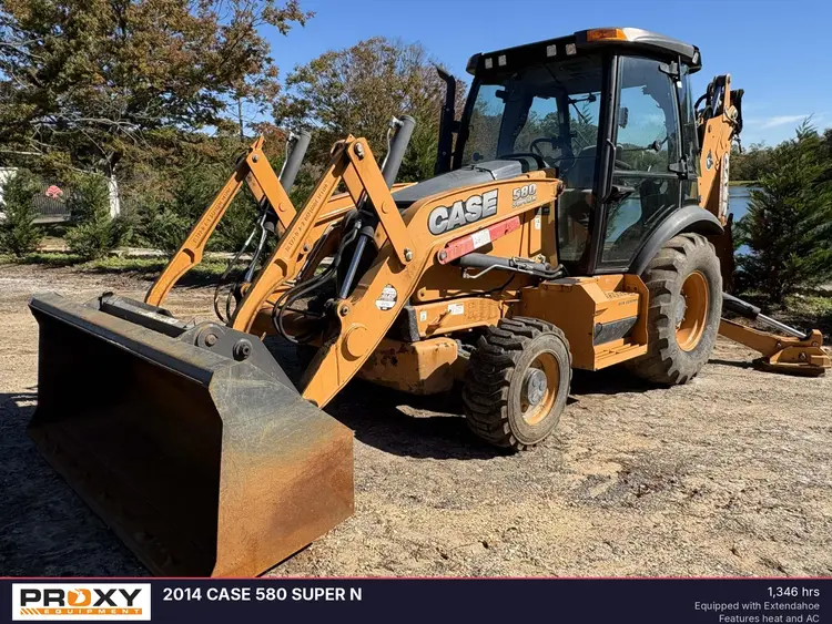 Used 2014 CASE 580 SUPER N Backhoe Loaders New Jersey US | Proxy Equipment #1381960