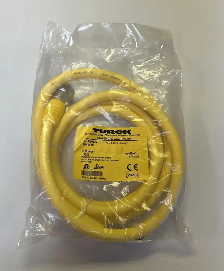 Used TURCK RKM56-2M Cable & Wire Ohio US | Surplus Asset Holdings #1236080