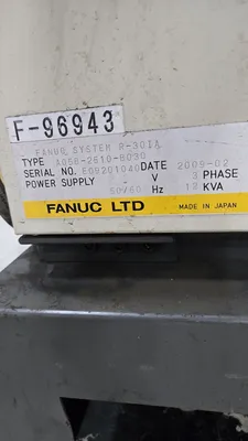 USED 2009 FANUC R-2000iB/210F + R-30iA