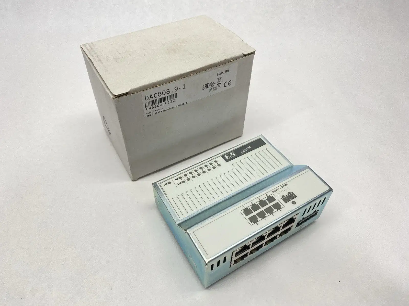 USED B&R B&R AUTOMATION 0AC808.9-1 8-PORT