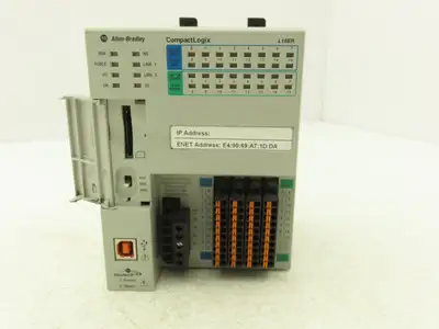 Allen Bradley 1769-L16ER-BB1B CompactLogix L16 DI/O 384KB Controller Series B