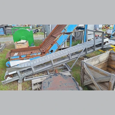 12in Wide x 116in Long Poly Mesh Conveyor