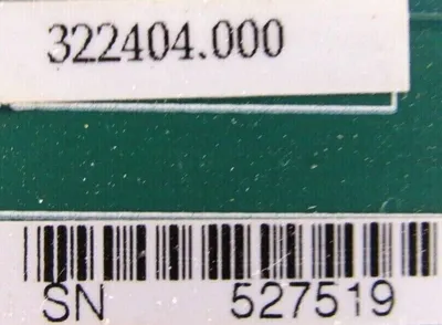 USED UNICO 323946E04 CIRCUIT BOARD 317241.009 322404.000