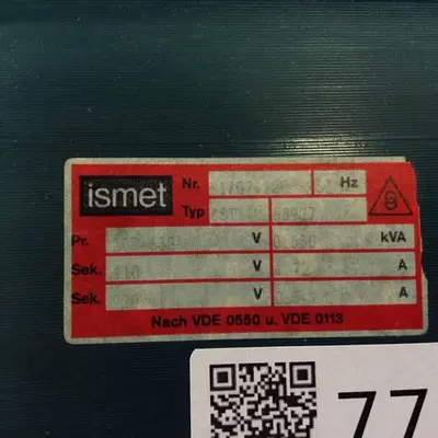 USED ISMET CST 58927