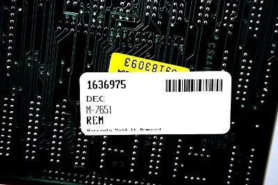USED DEC M-7651 INTERFACE BOARD M7651