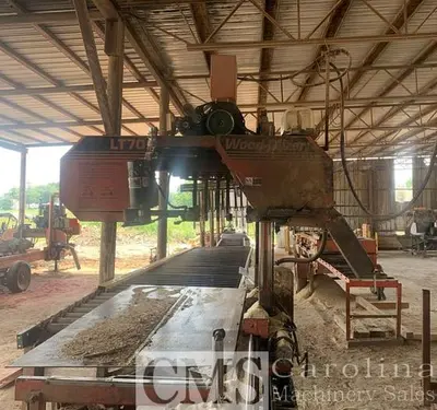 USED WOOD-MIZER LT70, RESAW, COMPLETE MILL