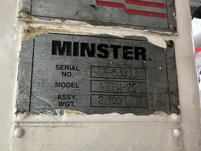 USED MINSTER MEF4-20