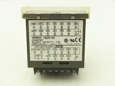 Omron H8BM-RB Digital Multifunction Time Counter 24VDC Multi-Channel