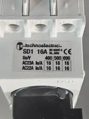 TECHNOELECTRIC SD1-016-BR Switch SD1 loc4D19