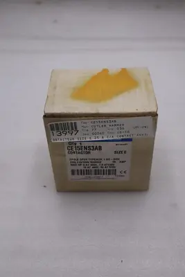 Eaton CE15ENS3AB Contactor - Size E -  3 Pole - 110/120V 50/60Hz - STK GF537A