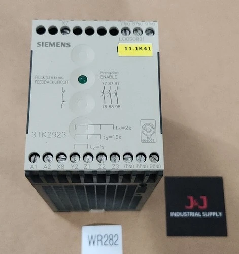 Used Siemens 3TK2923-0BB4 Relays & Switches Indiana US | J&J Industrial Supply #1078227