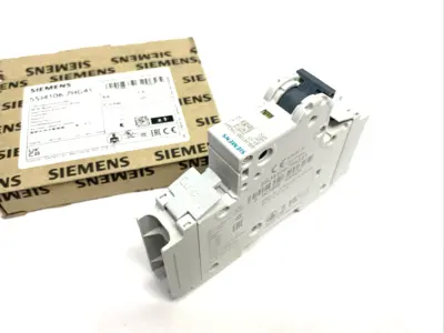 USED SIEMENS MINIATURE CIRCUIT BREAKER 1-POLE 6A