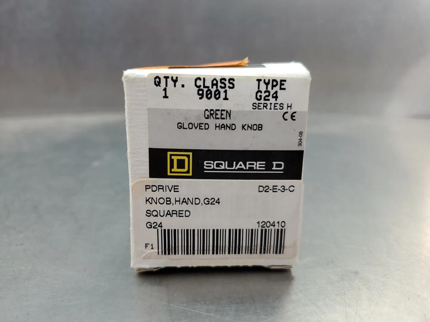 Square D 9001G24 Ser. H Green Gloved Hand Knob. 4B-25