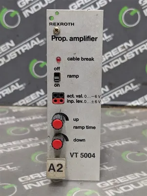 Rexroth VT5004S22 Proportional Amplifier Card VT 5004 Used