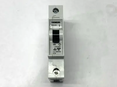 USED SIEMENS MINIATURE CIRCUIT BREAKER 277VAC LOT OF 2