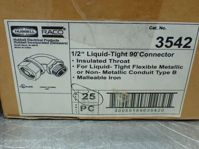 New | in-Stock HUBBELL 3542 Electrical Fittings Ohio US | HGR 24 #1095012