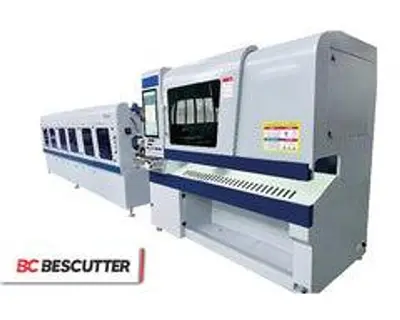 2026 Bescutter TUBE Ninja 4 In and Smaller | Fiber Laser Tube Cutting Machine With Automation