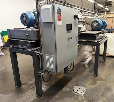 Sharples P3400 sanitary decanter centrifuge, 316SS.