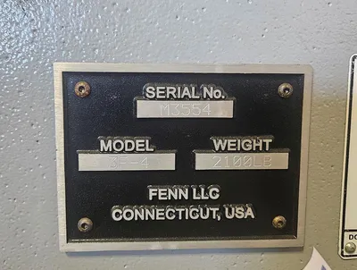 USED FENN 3F - 4 DIE ROTARY SWAGER (14645)