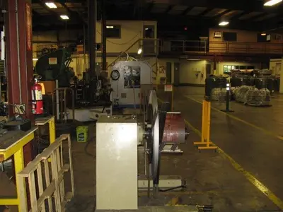 1.2994" WIDE MOON CNC - 100 VERTICAL 13 AXIS WIRE FORMER: STOCK #13103