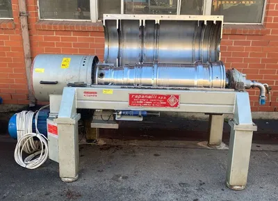 (2) Rapanelli 6000 ECO/G tricanter centrifuges, 316SS.