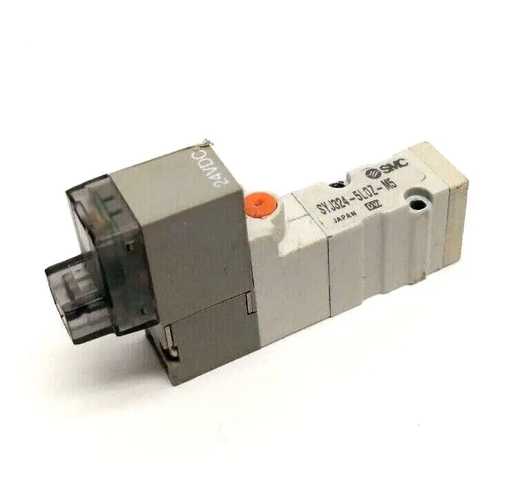 SYJ324-5LOZ-M5 | SMC  3-Port 2-Position Solenoid Valve 24VDC VALVE ONLY - Used