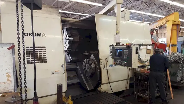 Used 1996 OKUMA IMPACT CNC Lathes | Two Spade Machinery LLC #508224